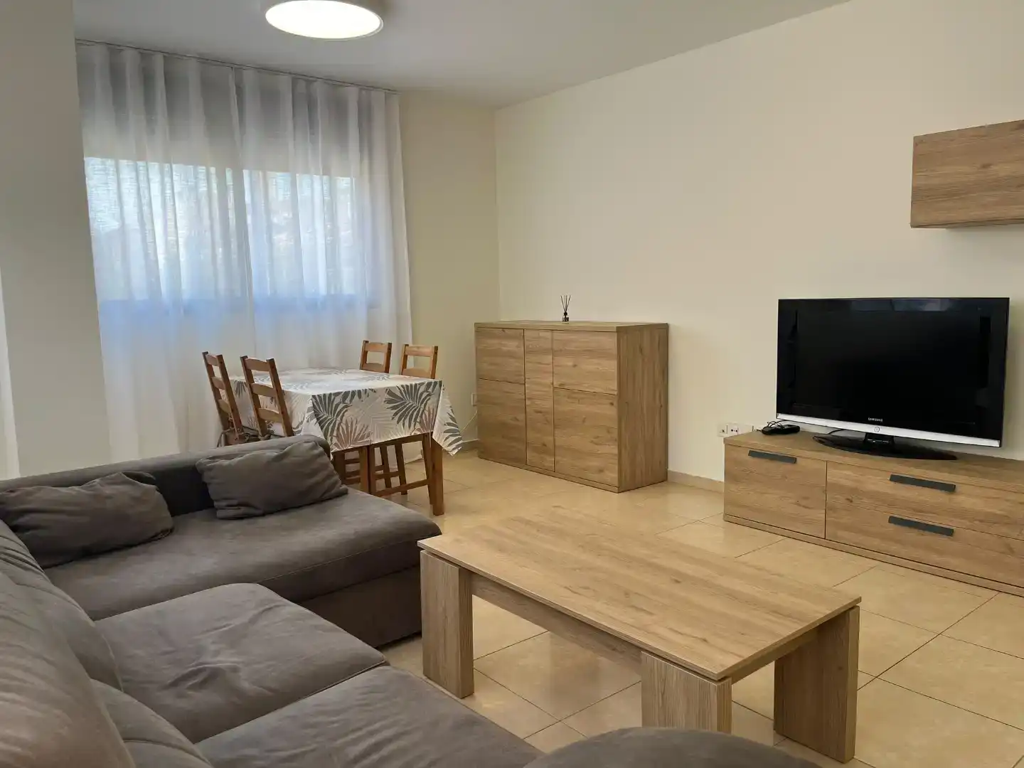 Wohnzimmer von Wohnung zur Miete in Segorbe mit Möbliert, Ofen und Waschmaschine