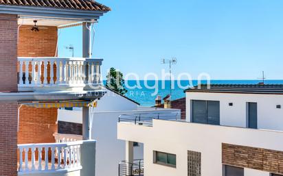 Vista exterior de Àtic en venda en Moncofa amb Aire condicionat, Calefacció i Terrassa