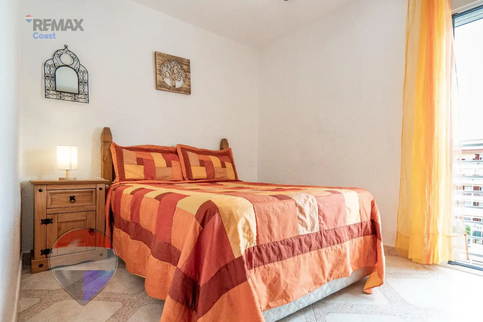 Habitación de Apartamento de alquiler en Rincón de la Victoria con Aire acondicionado, Calefacción y Amueblado