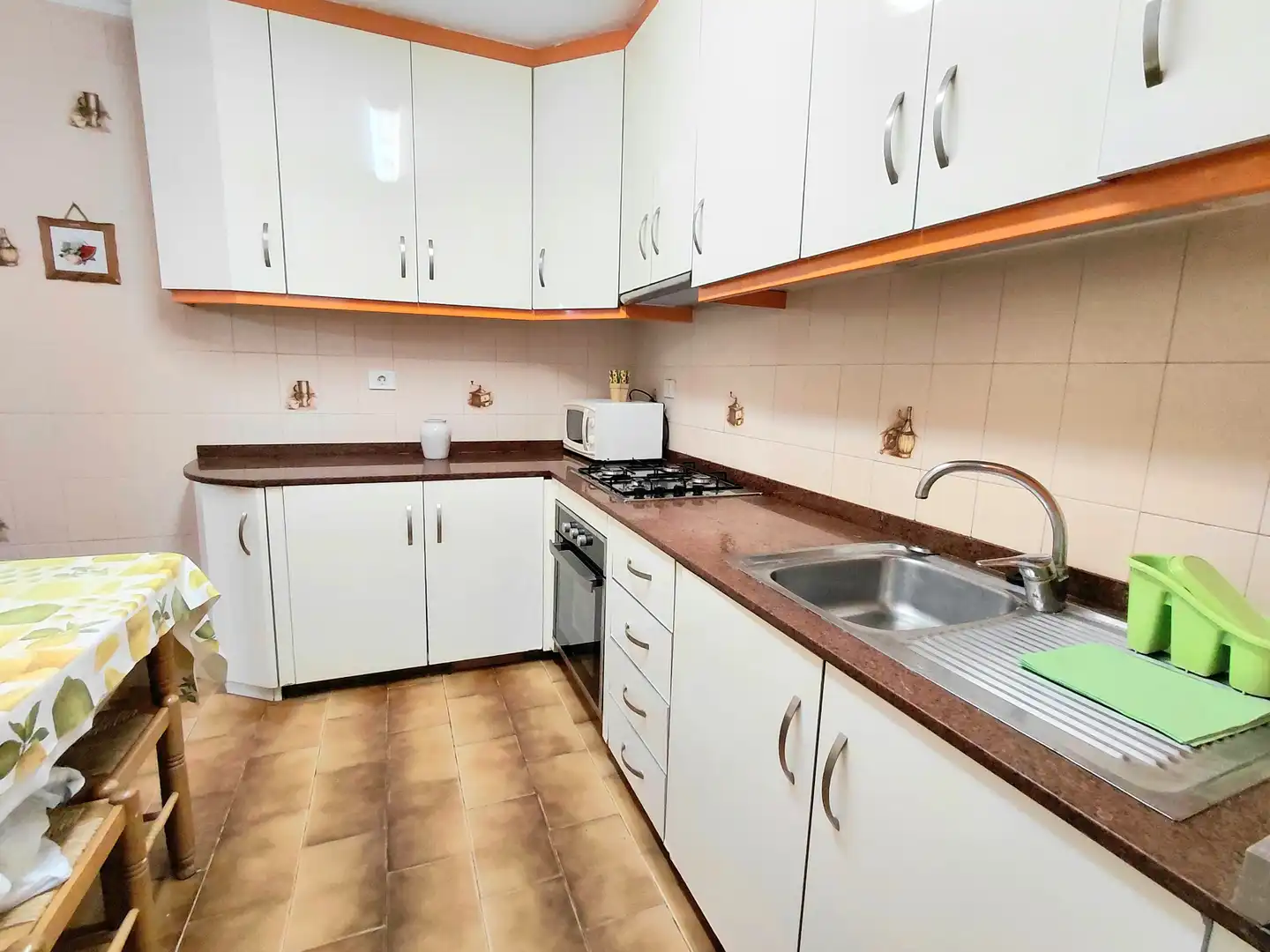 Cocina de Piso de alquiler en Las Palmas de Gran Canaria con Amueblado, Horno y Lavadora