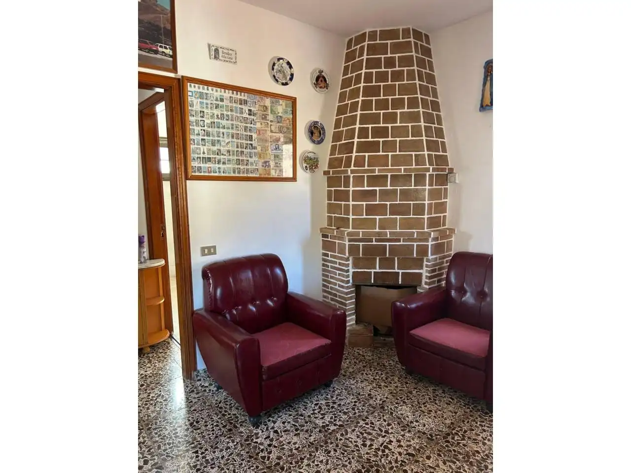 Sala d'estar de Casa o xalet en venda en El Tanque amb Jardí privat, Terrassa i Moblat