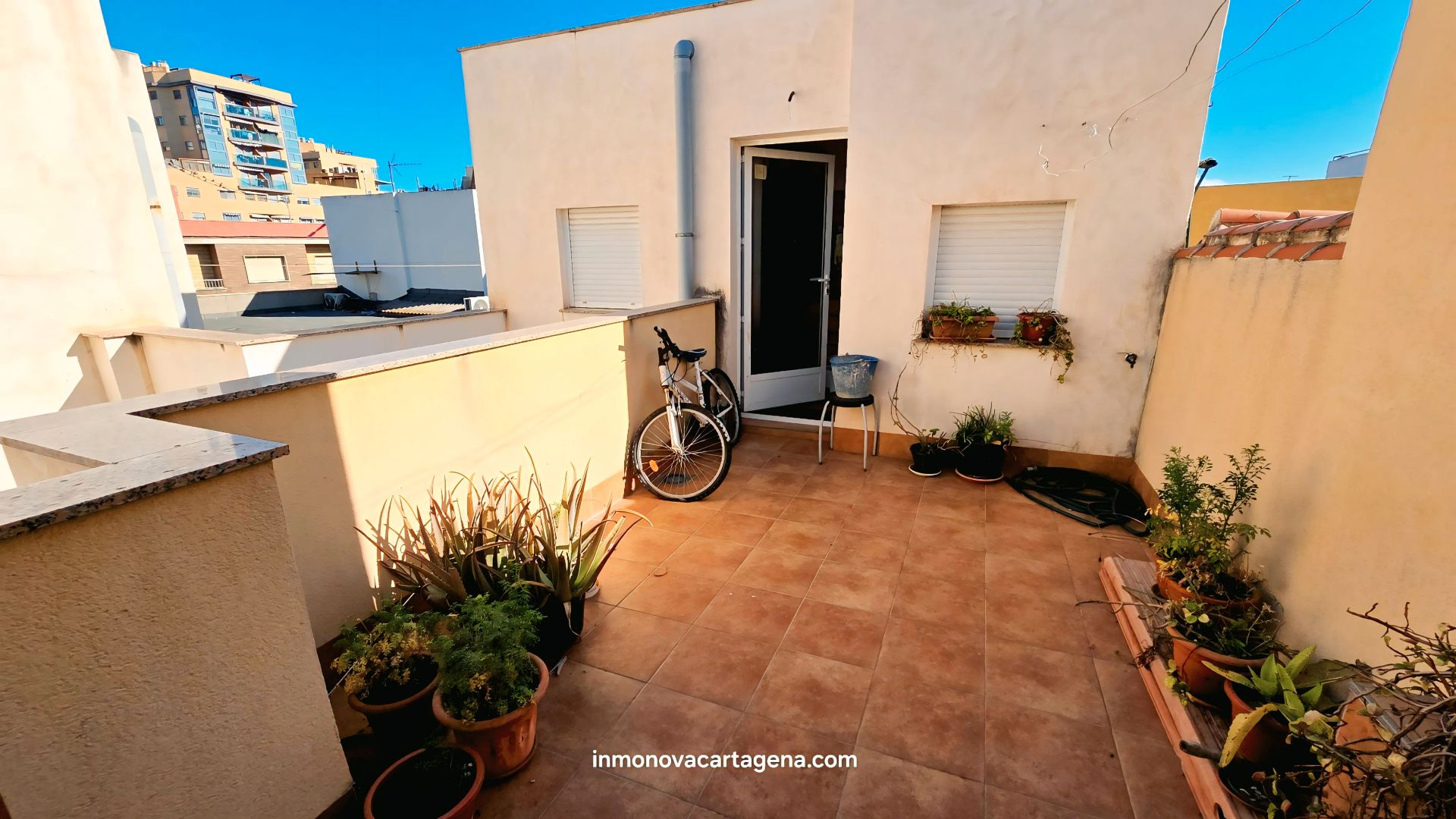 Terraza de Casa adosada en venta en Cartagena con Trastero