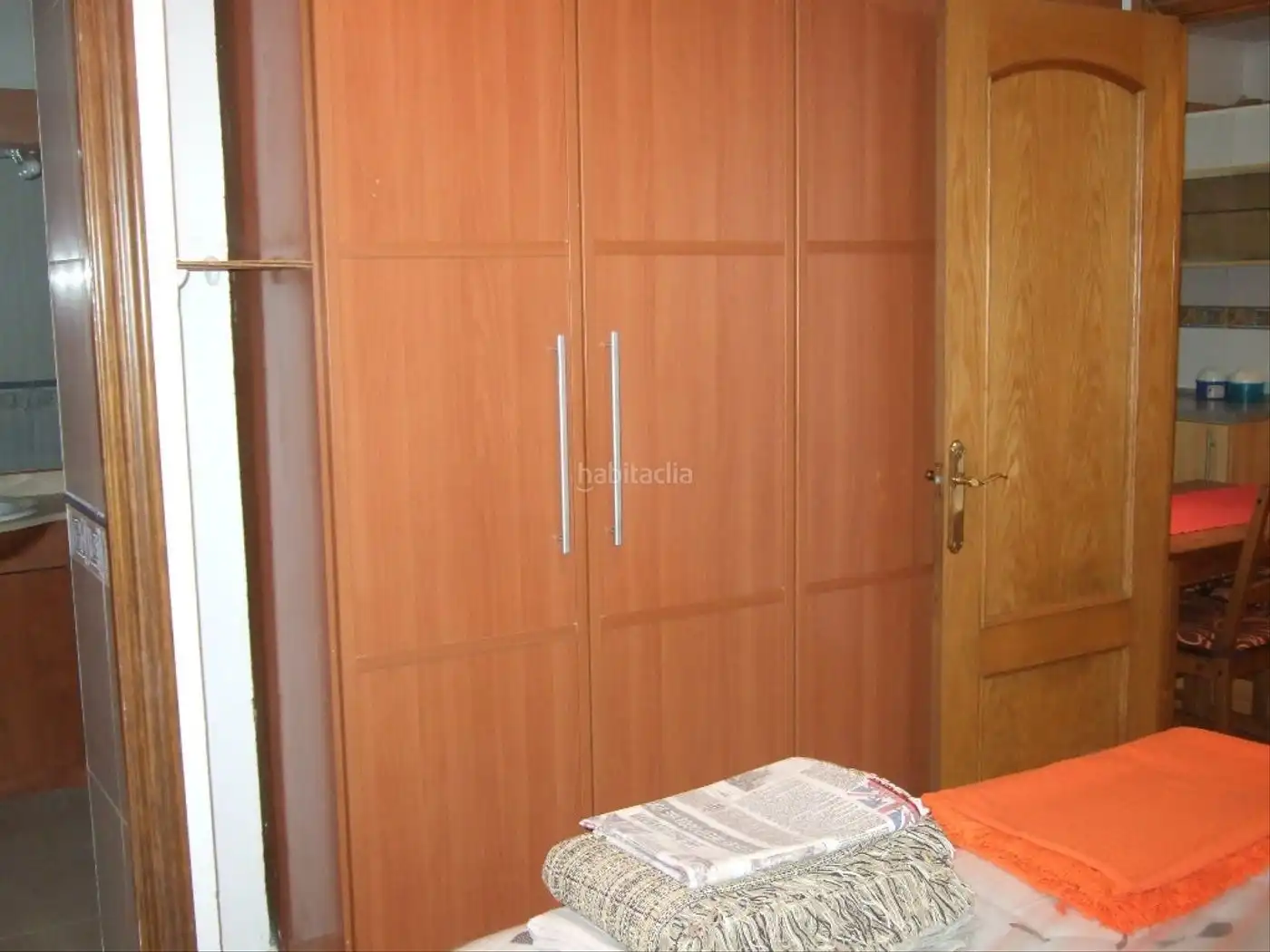 Schlafzimmer von Wohnung zum Verkauf in Mataró mit Möbliert