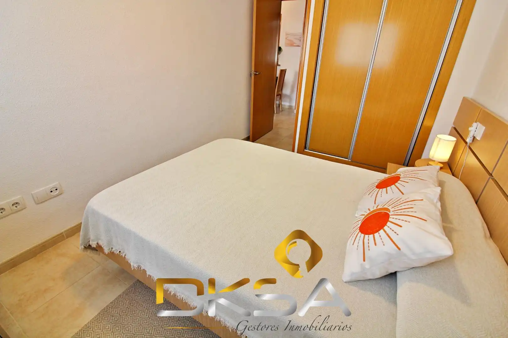 Bedroom of Apartments for rent in Oropesa del Mar / Orpesa  with Air Conditioner, Heating and Private garden