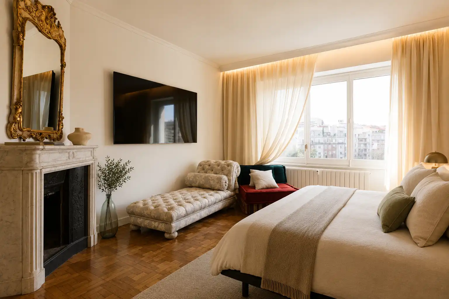 Habitación de Piso de alquiler en Barcelona con Aire acondicionado, Calefacción y Terraza