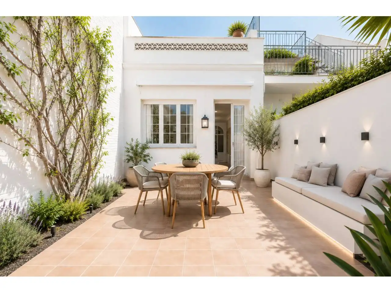 Terrassa de Casa o xalet en venda en Terrassa amb Aire condicionat, Calefacció i Jardí privat