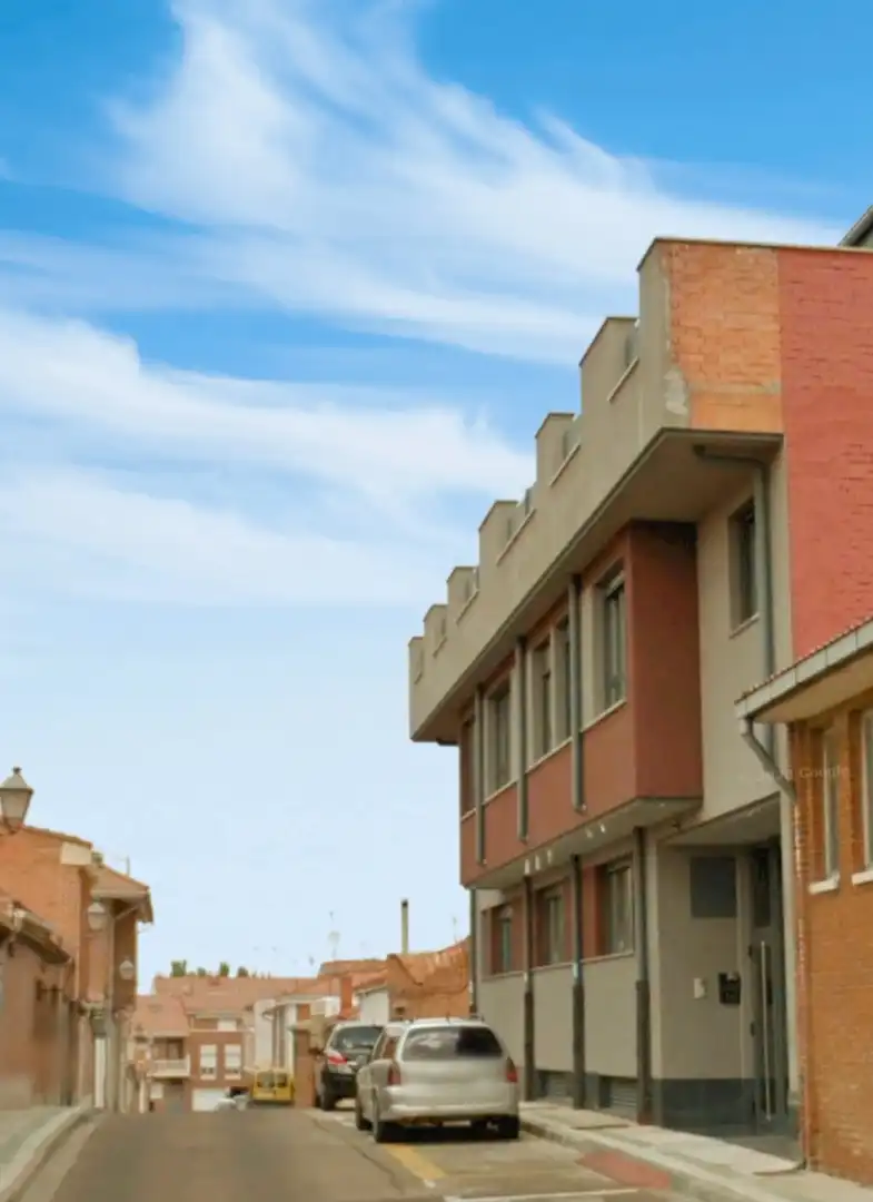 Vista exterior de Piso en venta en Palencia con Calefacción y Trastero