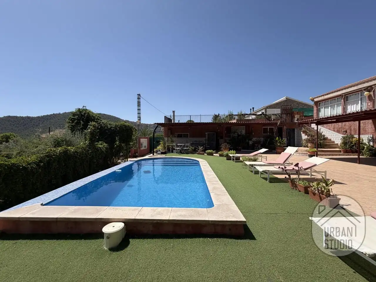 Swimming pool of Houses for sale in Tibi  with Air Conditioner, Heating and Private garden