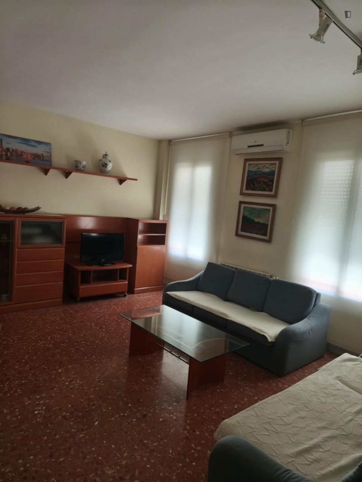Living room of Apartment to rent in Terrassa  with Air Conditioner, Heating and Furnished