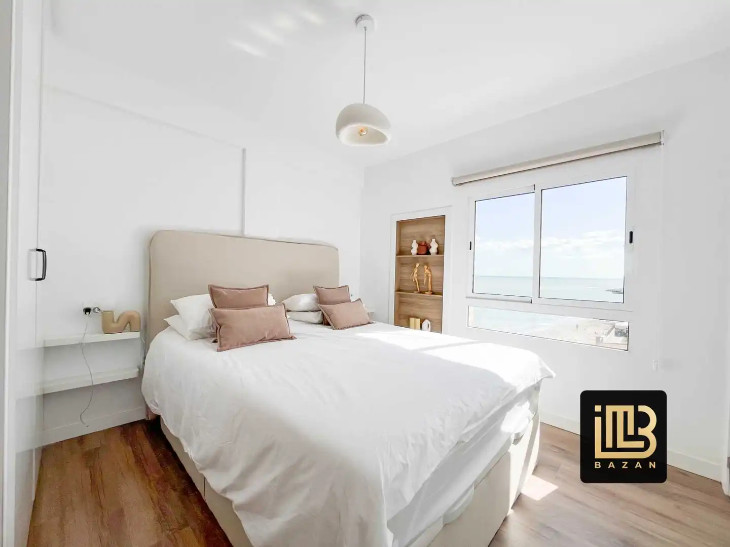 Bedroom of Flat for rent in Málaga  with Air Conditioner, Heating and Terrace