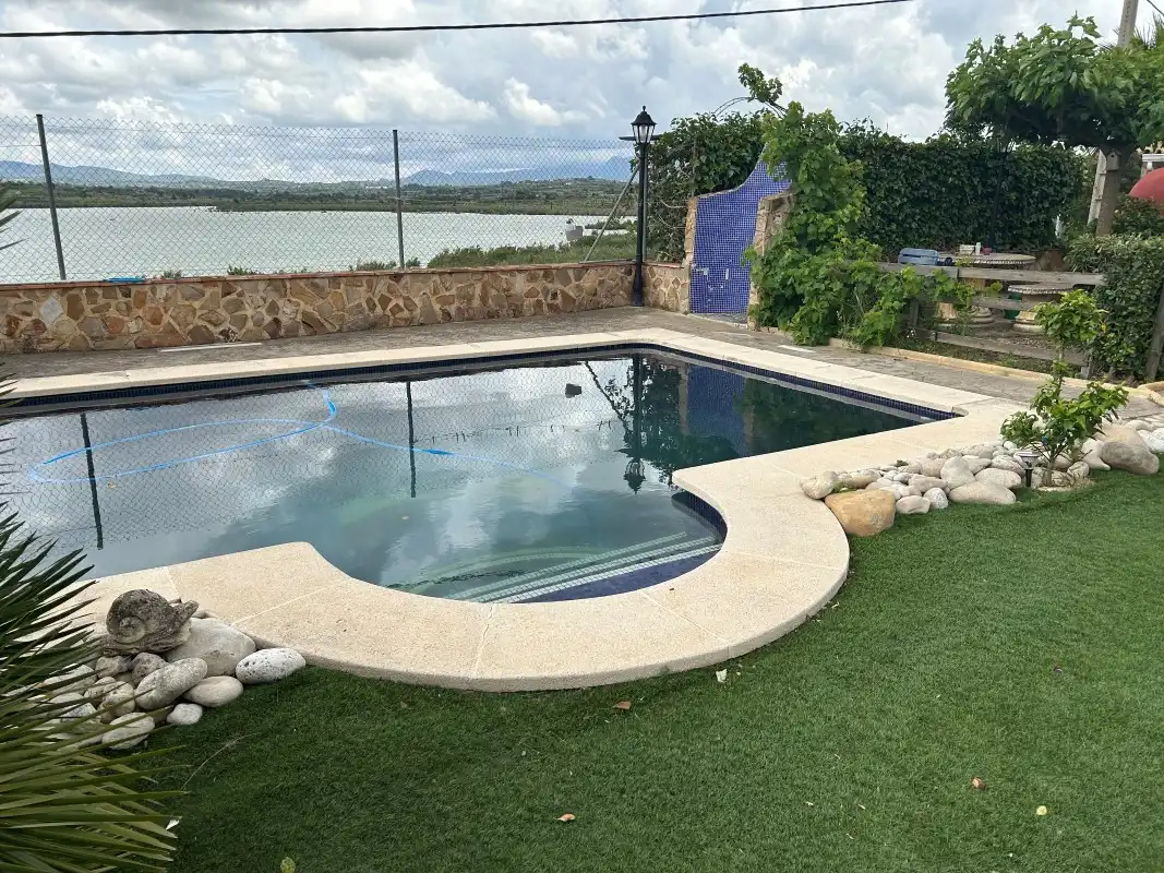 Piscina de Casa o xalet en venda en Sempere amb Aire condicionat, Jardí privat i Terrassa