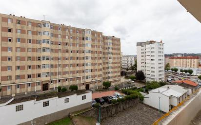 Exterior view of Flat for sale in A Coruña Capital 