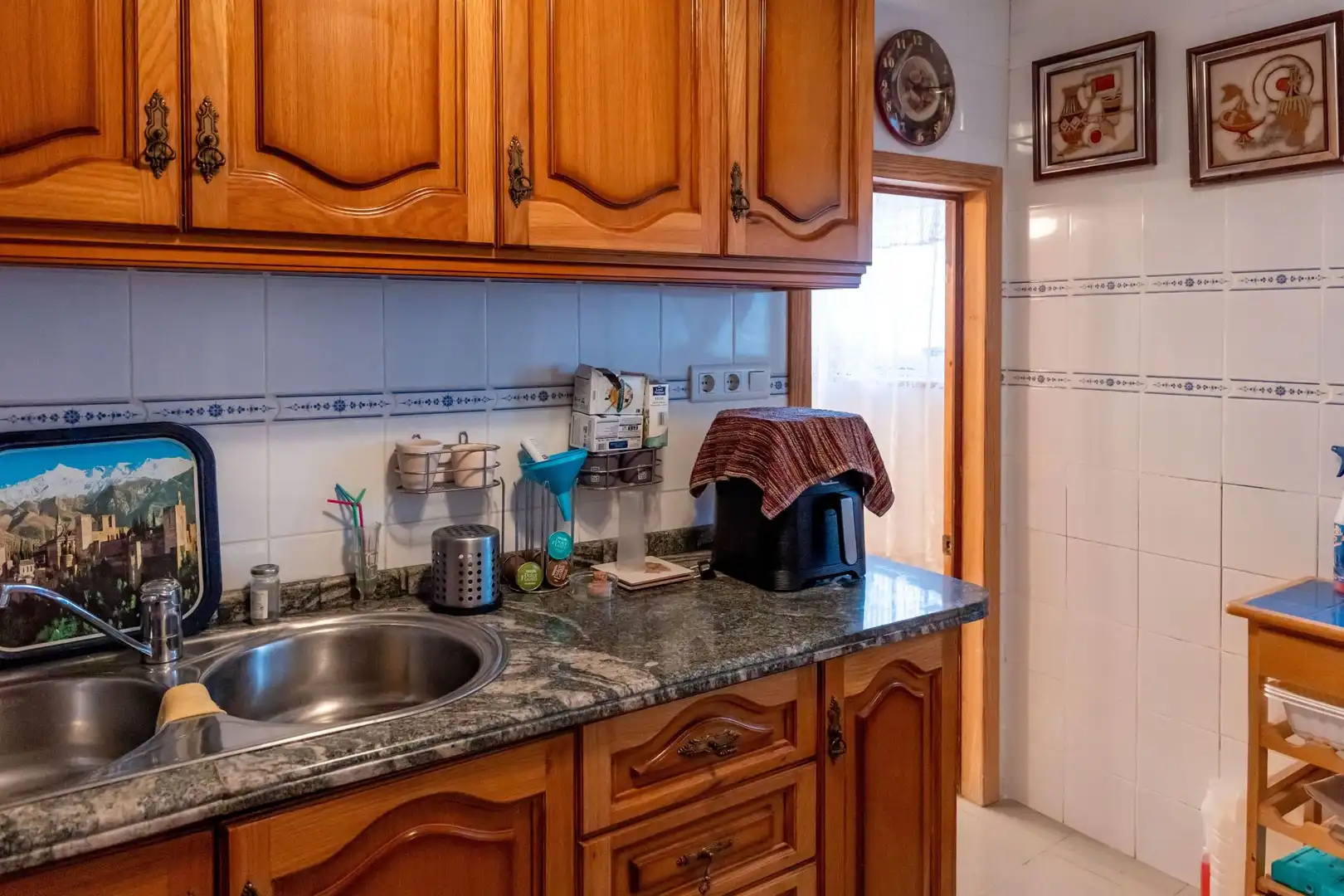 Cuina de Finca rústica en venda en Gor amb Moblat
