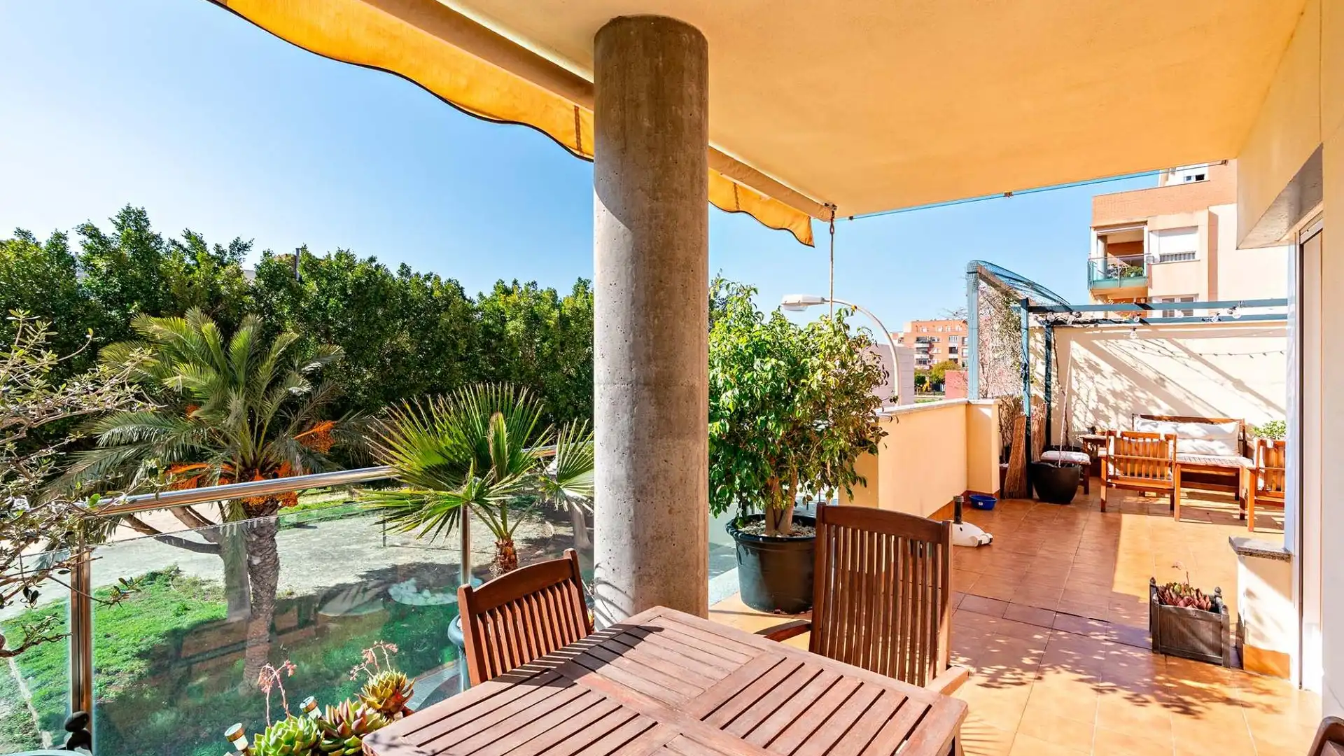 Terrace of Flat for sale in El Ejido  with Air Conditioner and Terrace