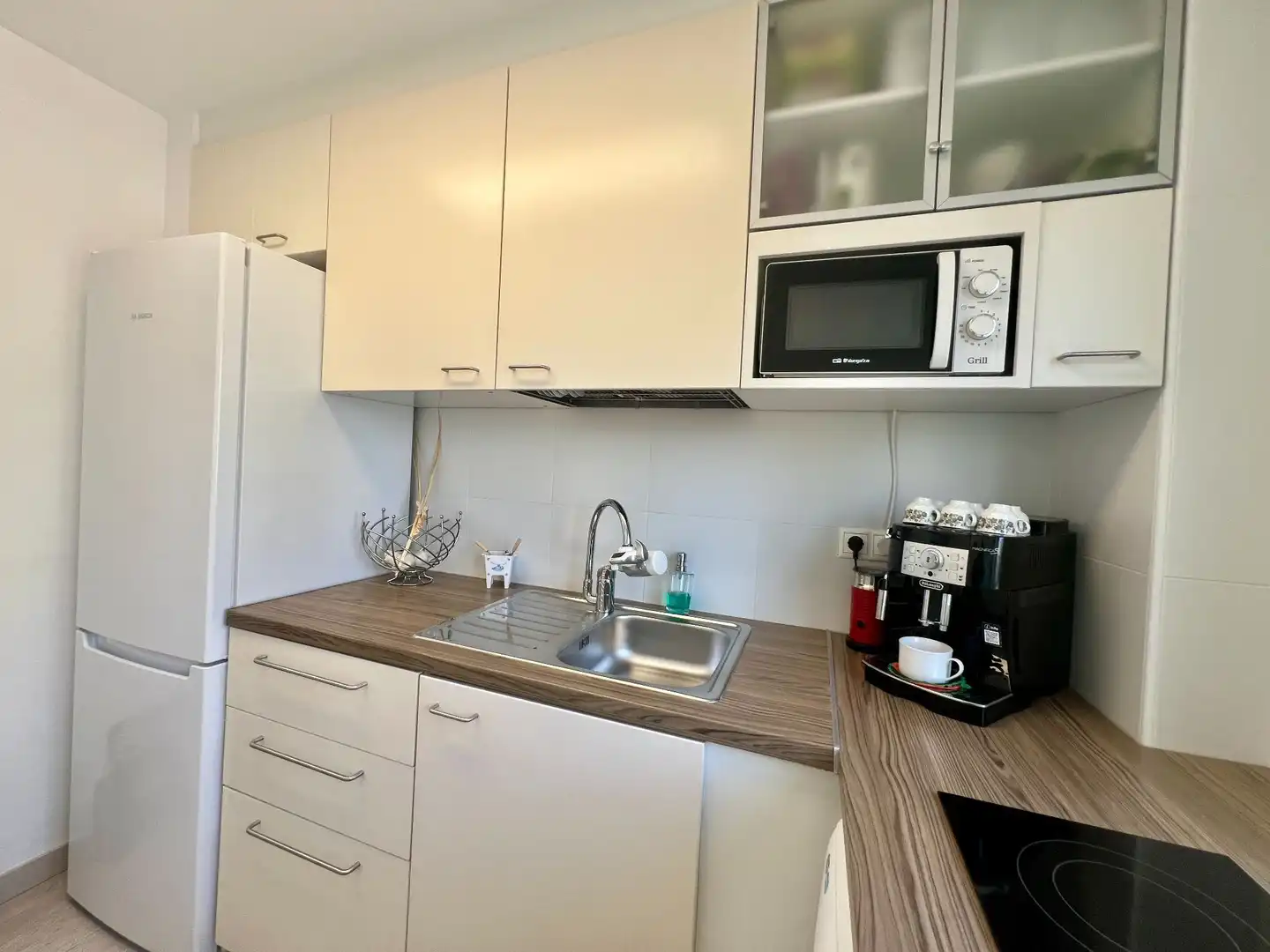 Kitchen of Flat for sale in Alicante / Alacant  with Air Conditioner, Heating and Terrace