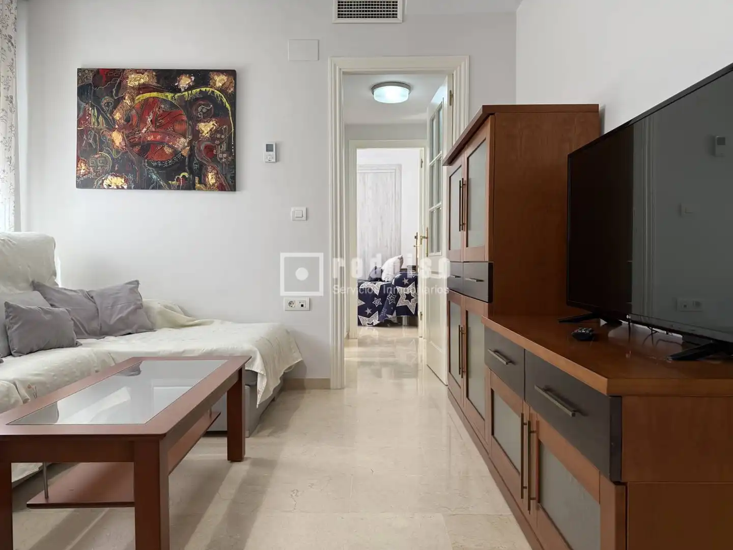 Habitación de Piso de alquiler en Málaga con Aire acondicionado y Amueblado