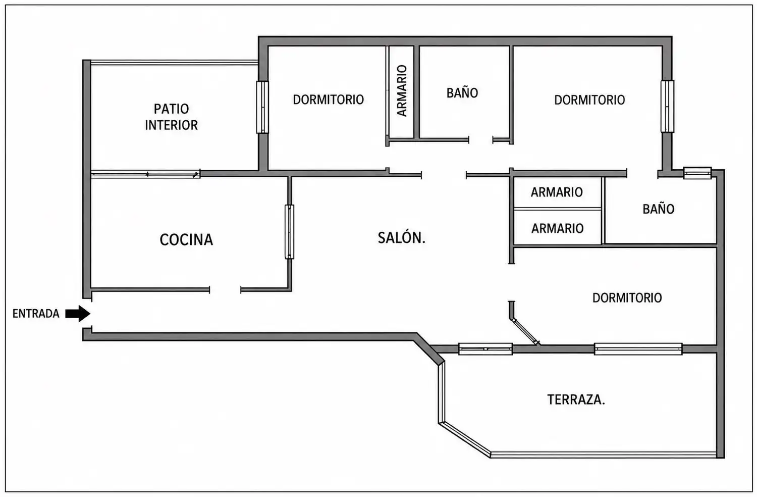 Piso en venta en El Morche