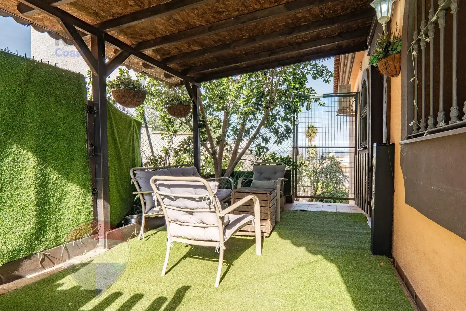 Terrassa de Casa o xalet en venda en Alhaurín de la Torre amb Aire condicionat, Calefacció i Jardí privat