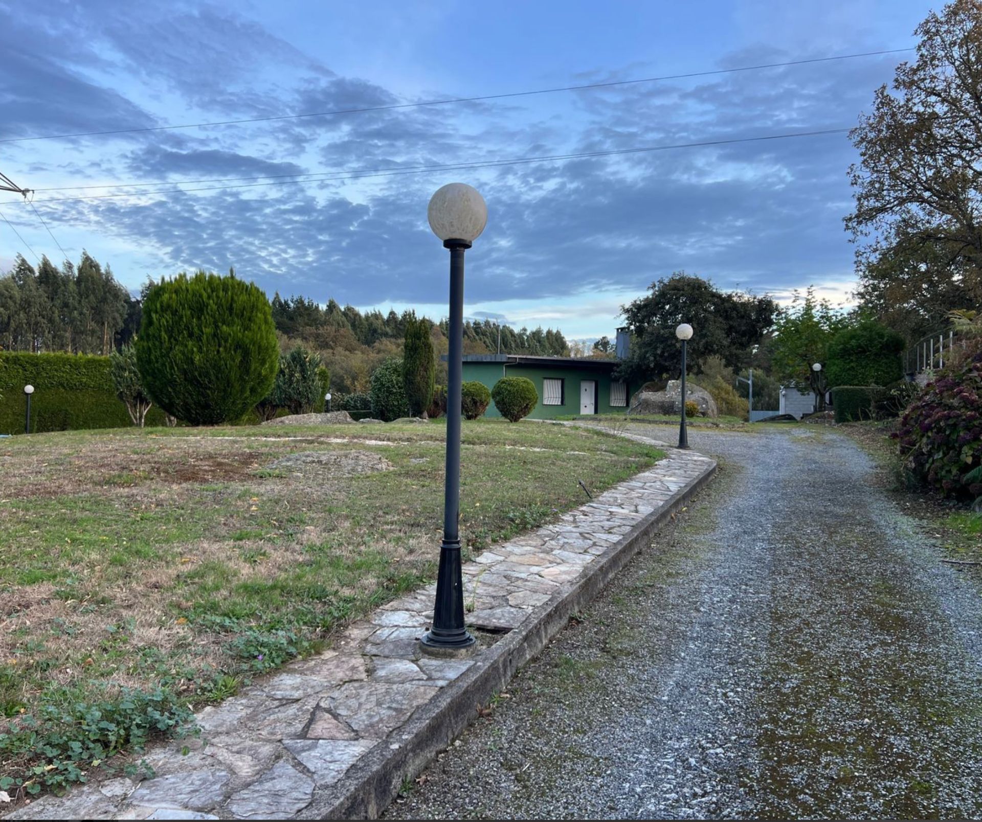 Vista exterior de Casa o chalet en venta en Lugo Capital con Terraza