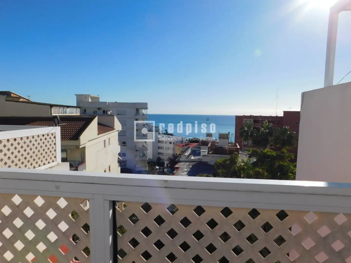 Außenansicht von Dachboden zum Verkauf in Torremolinos mit Klimaanlage, Heizung und Privatgarten