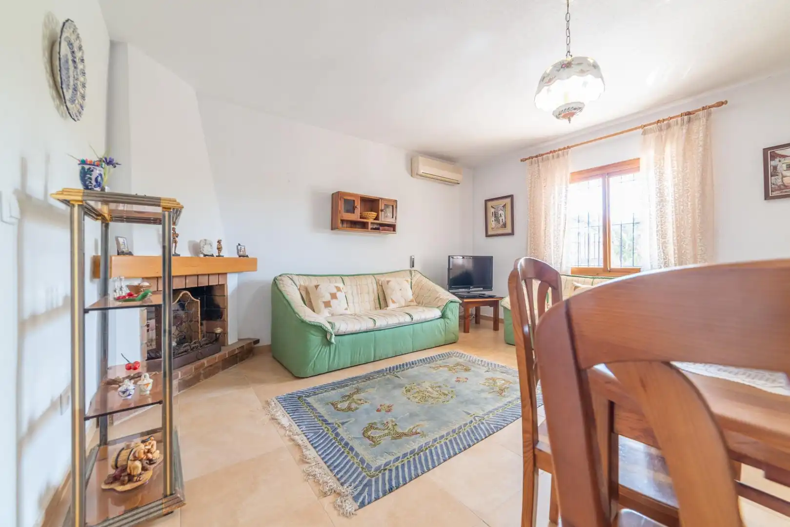 Sala de estar de Casa adosada en venta en San Javier con Aire acondicionado, Calefacción y Jardín privado