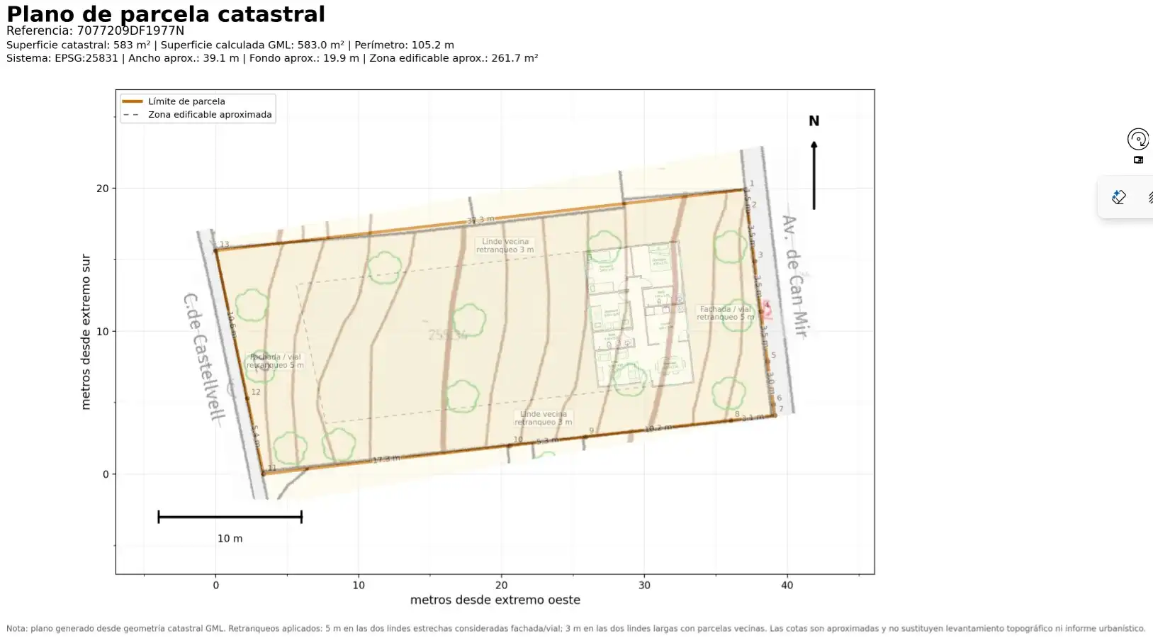 Detached house with garden for sale in Avinguda de Can Mir 219, imagen 3