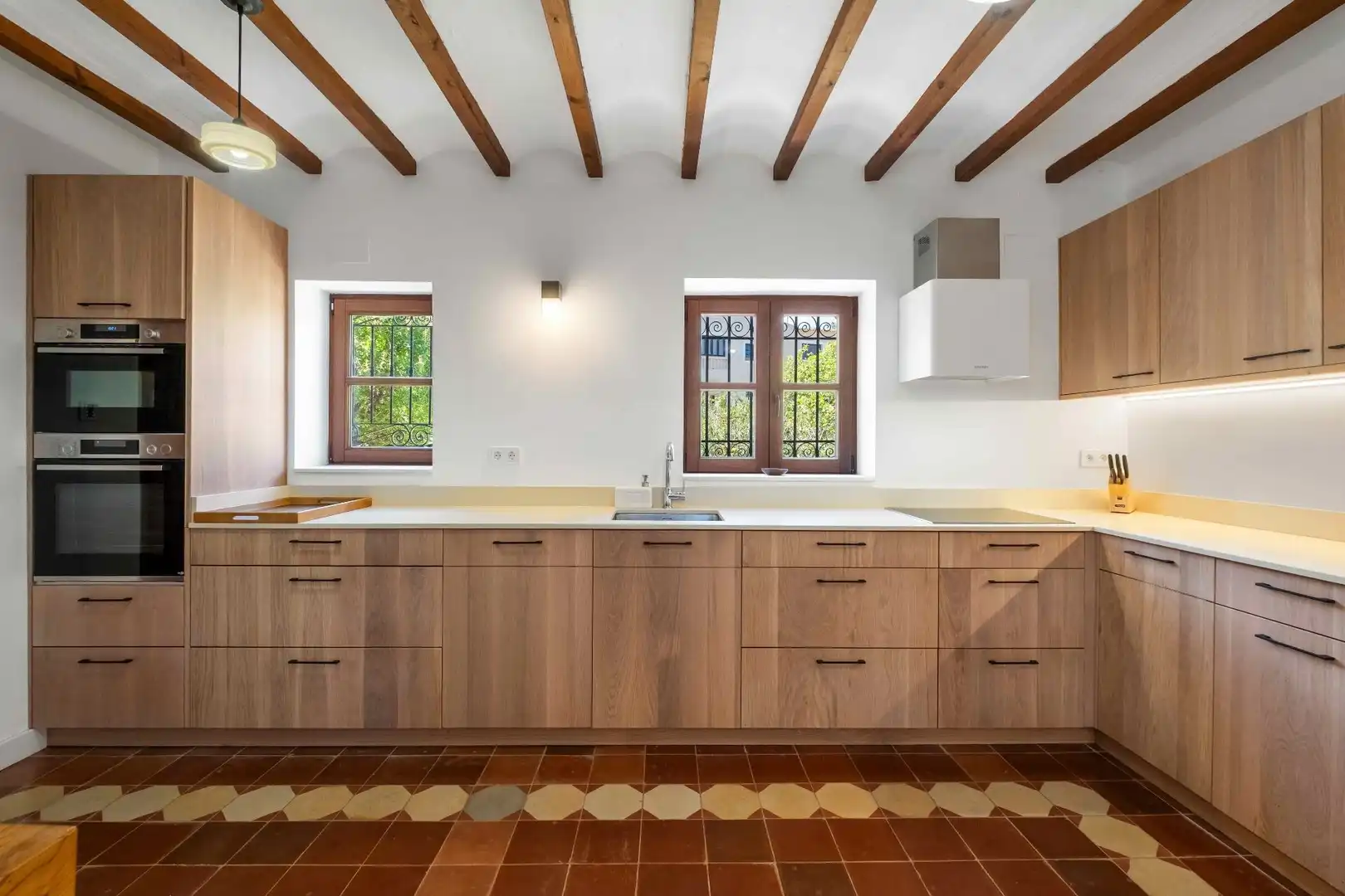 Kitchen of Houses for sale in L'Alfàs del Pi  with Air Conditioner, Heating and Private garden