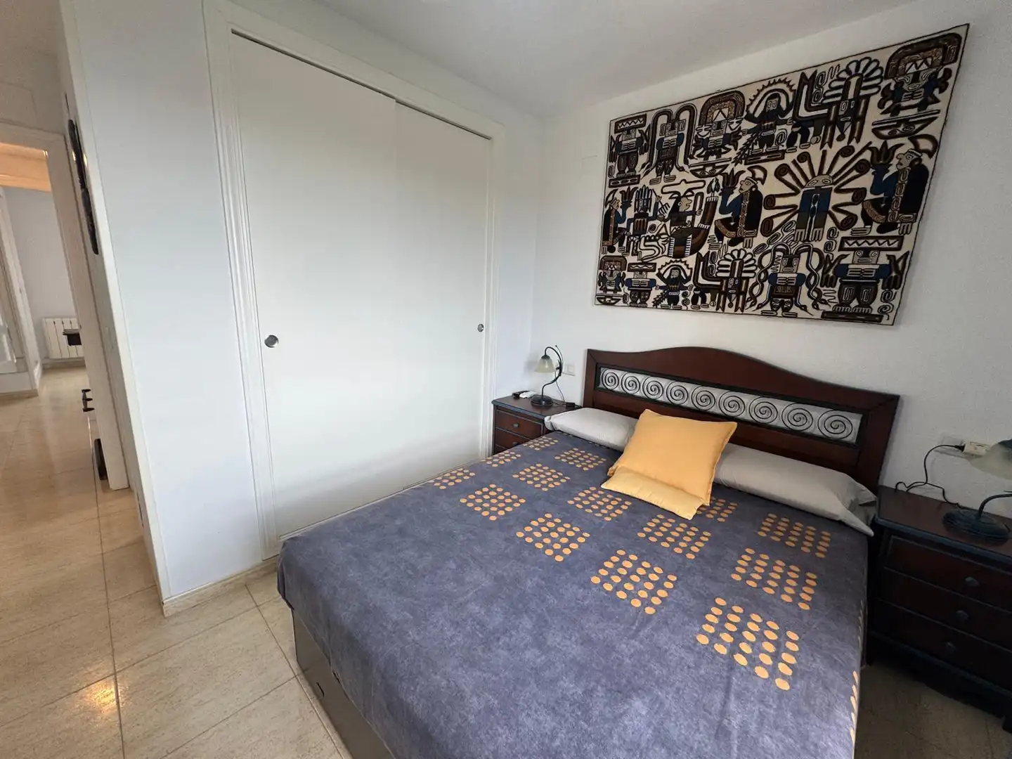 Dormitori de Apartament de lloguer en El Campello amb Terrassa, Moblat i Forn