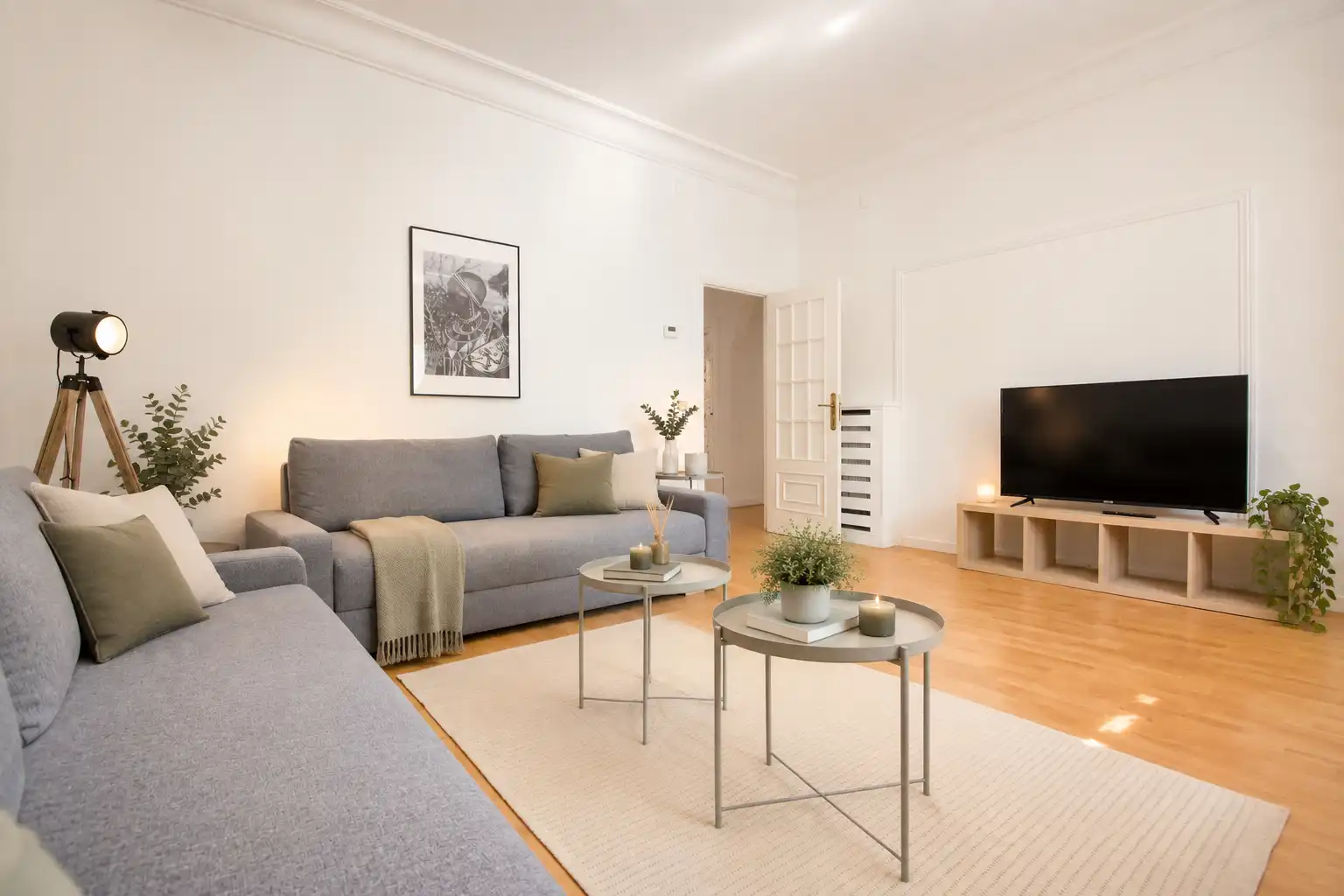 Sala d'estar de Casa o xalet de lloguer en Madrid amb Aire condicionat, Calefacció i Parquet
