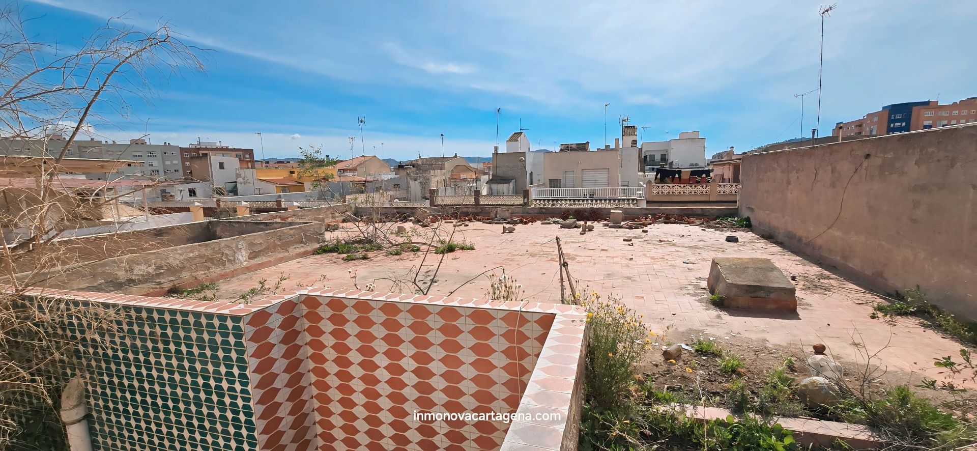 Vista exterior de Casa o xalet en venda en Cartagena