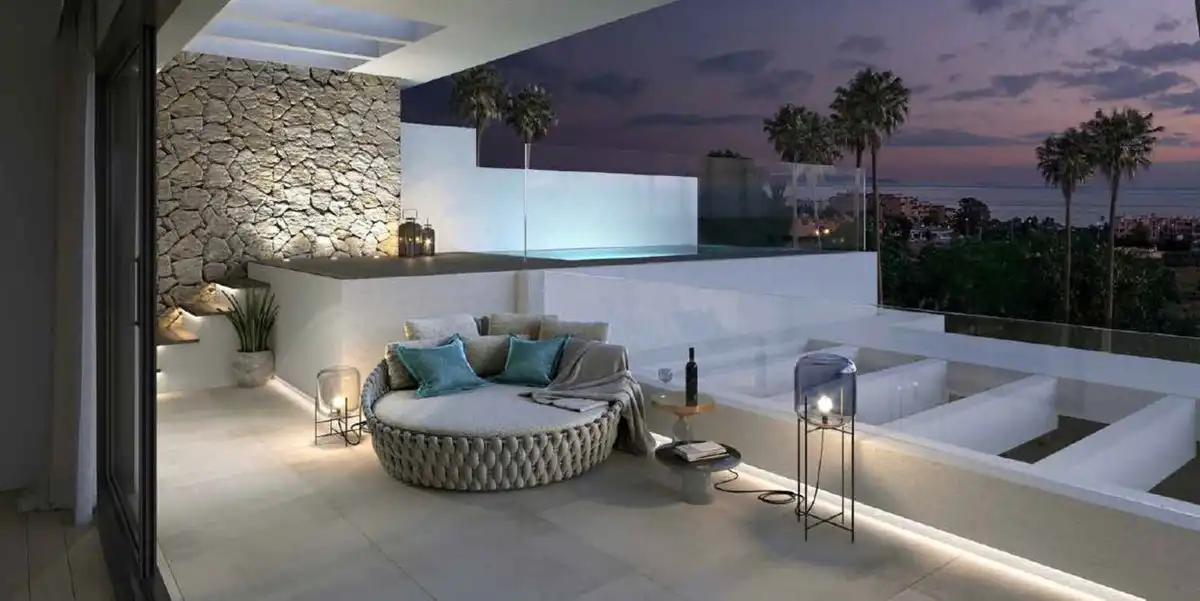 Apartamento con piscina en venta en Estepona Pueblo, imagen 18