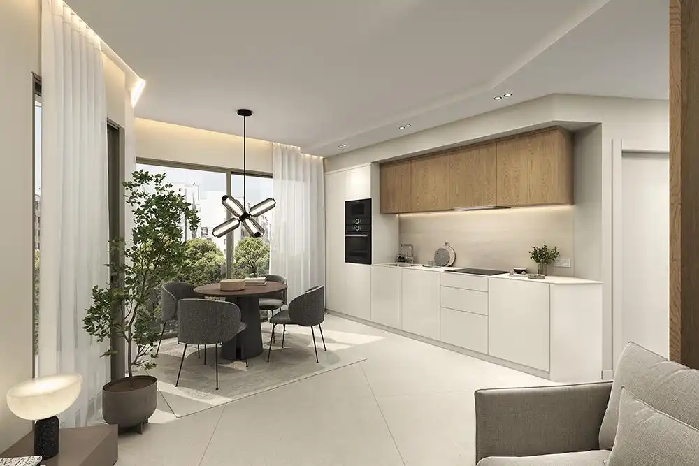Kitchen of Flat for sale in Castelldefels  with Air Conditioner and Terrace