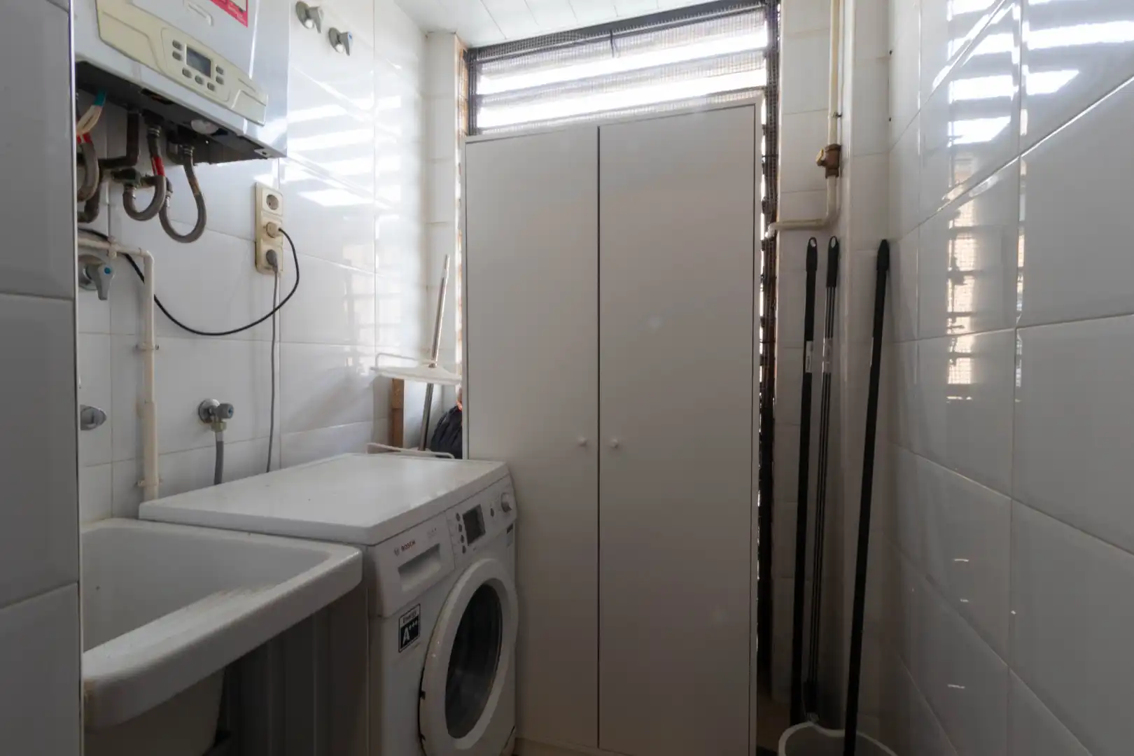 Cocina de Piso en venta en Sant Cebrià de Vallalta con Calefacción, Parquet y Terraza