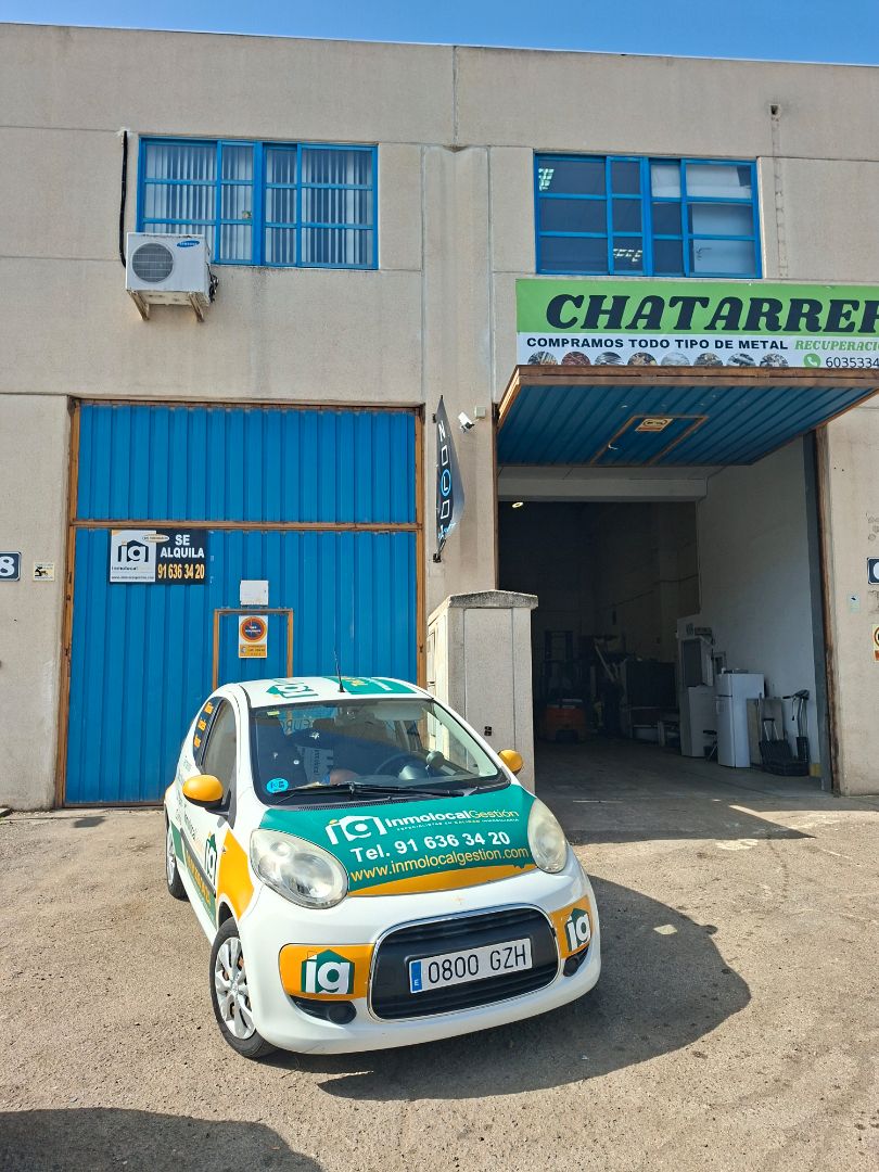 Exterior view of Industrial buildings to rent in Las Rozas de Madrid