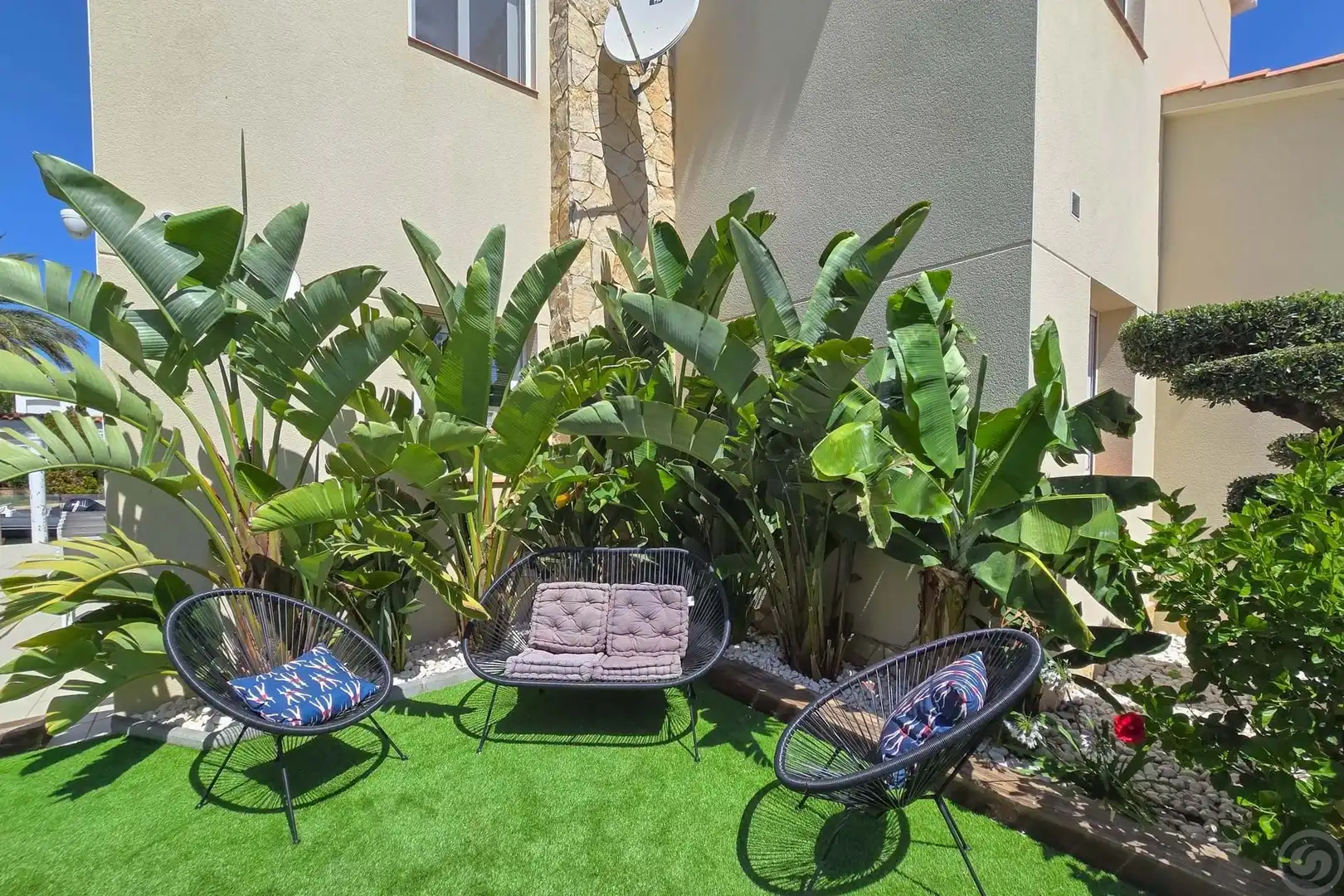 Terraza de Casa o chalet en venta en Empuriabrava con Aire acondicionado, Calefacción y Jardín privado