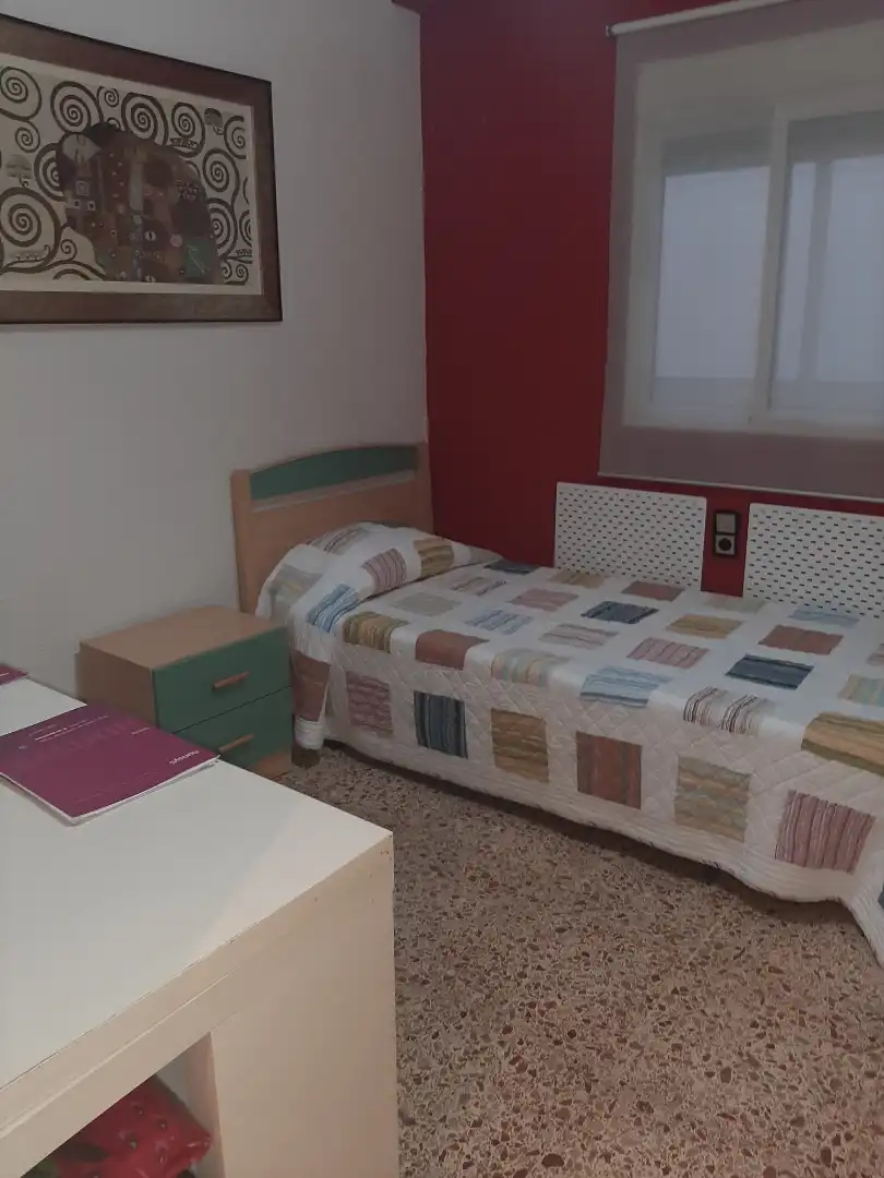 Bedroom of Flat for rent in Valencia  with Air Conditioner, Furnished and Oven