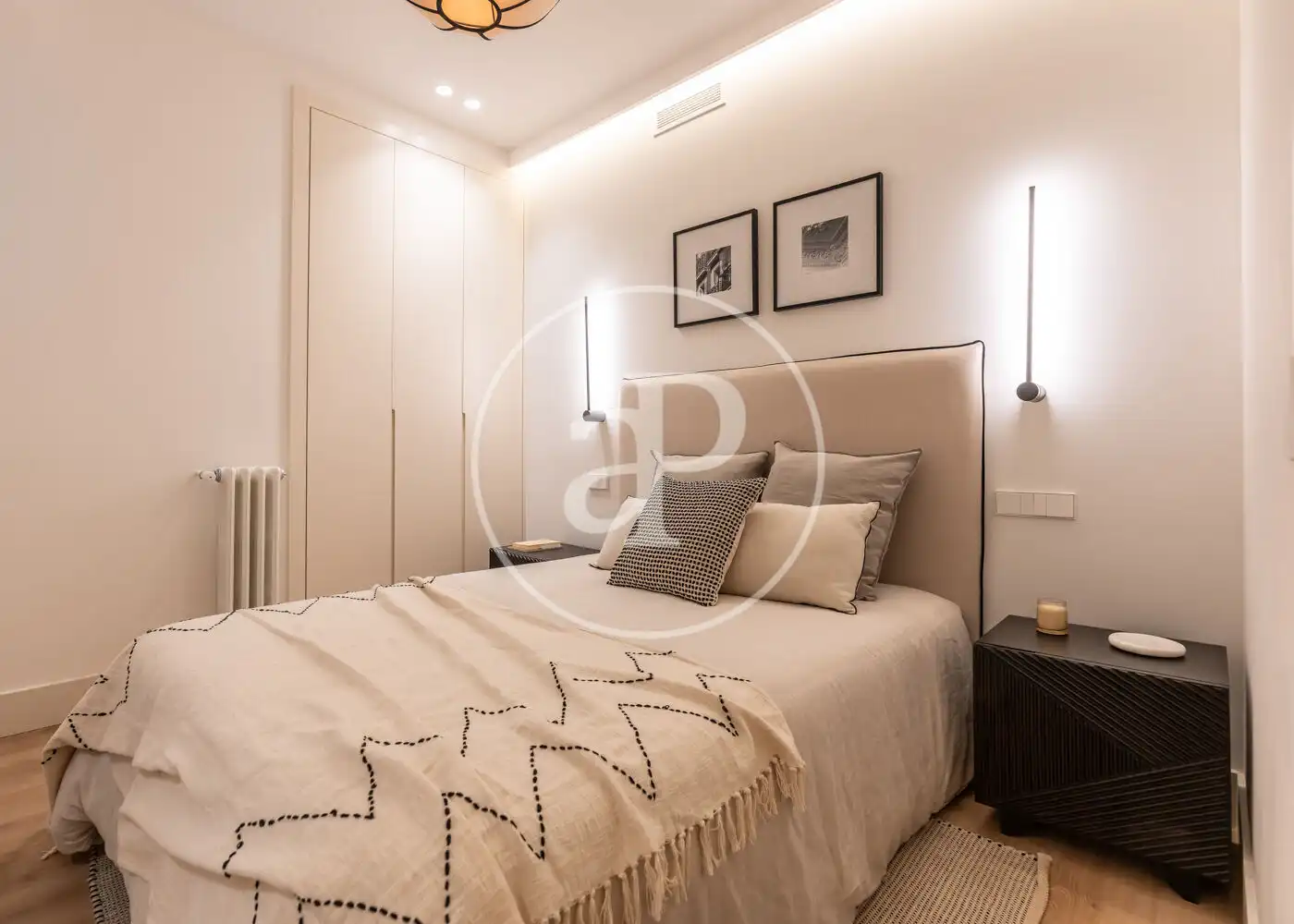 Bedroom of Flat for sale in Madrid  with Heating and Furnished