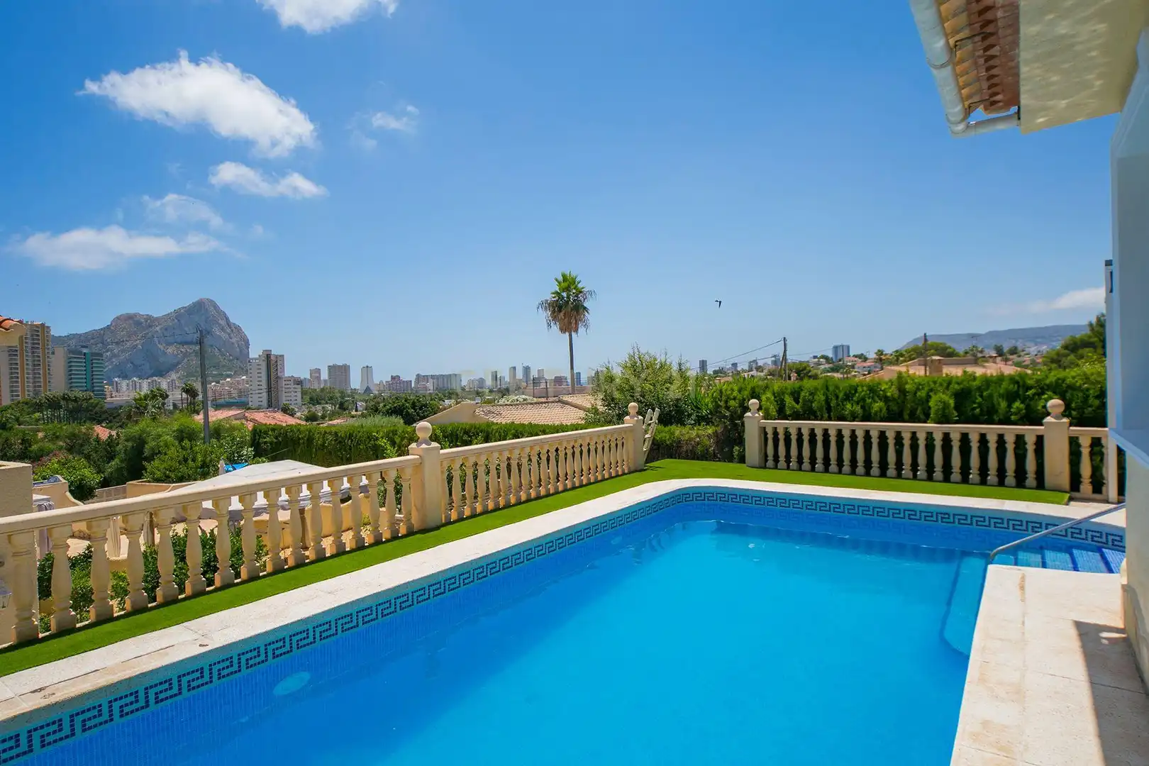 Piscina de Apartamento en venta en Calpe / Calp con Jardín privado, Trastero y Horno