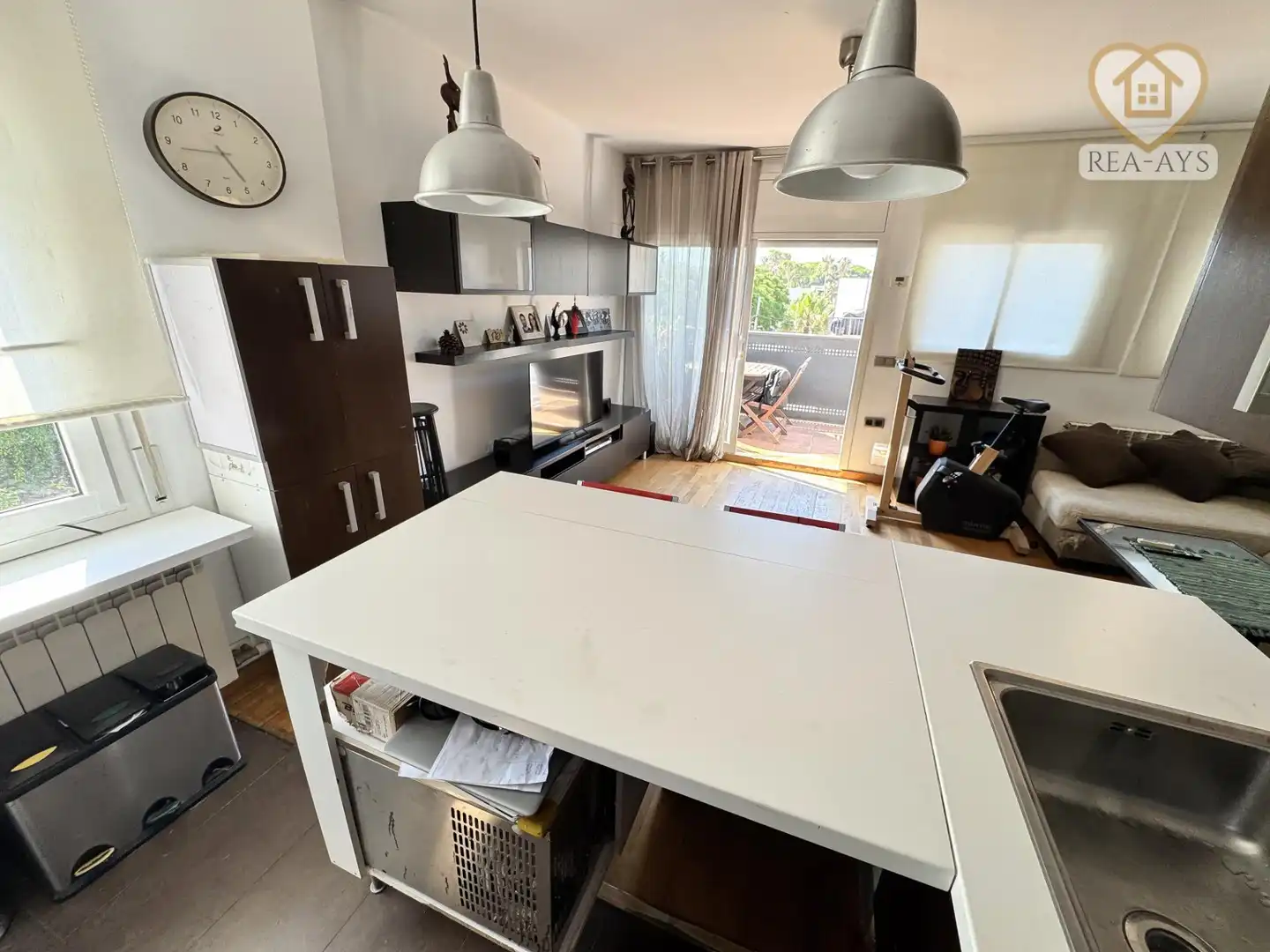 Cocina de Piso en venta en Castelldefels con Aire acondicionado, Calefacción y Parquet