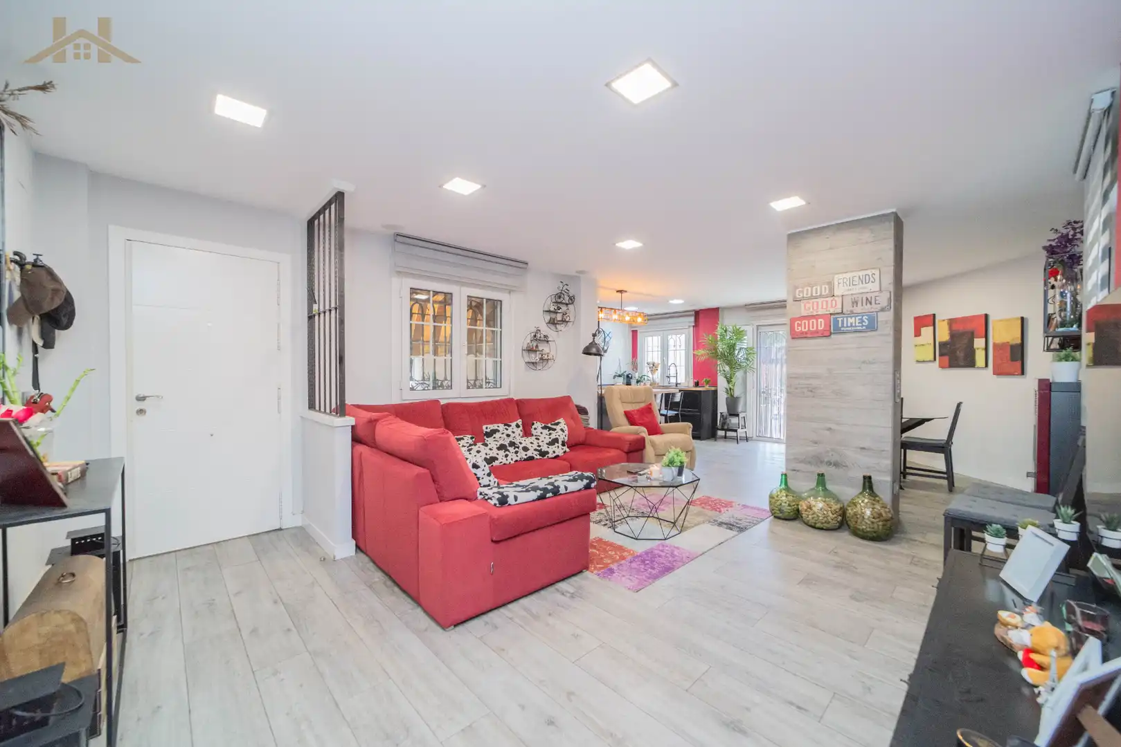 Living room of Detached homes for sale in Valdemoro  with Air Conditioner, Heating and Private garden