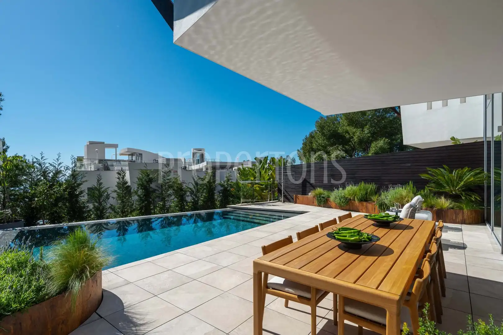 Terraza de Casa o chalet en venta en Málaga