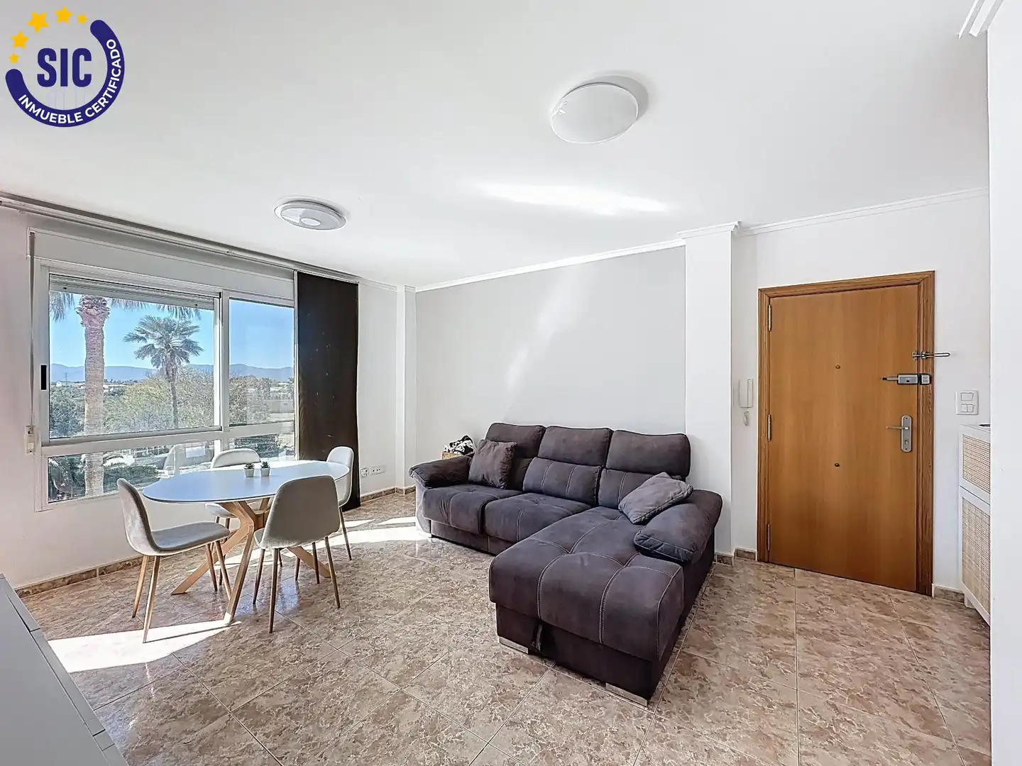 Wohnzimmer von Wohnungen zum Verkauf in Sueca mit Klimaanlage, Terrasse und Balkon
