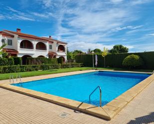 Swimming pool of Single-family semi-detached for sale in Sant Joan d'Alacant  with Air Conditioner, Terrace and Balcony