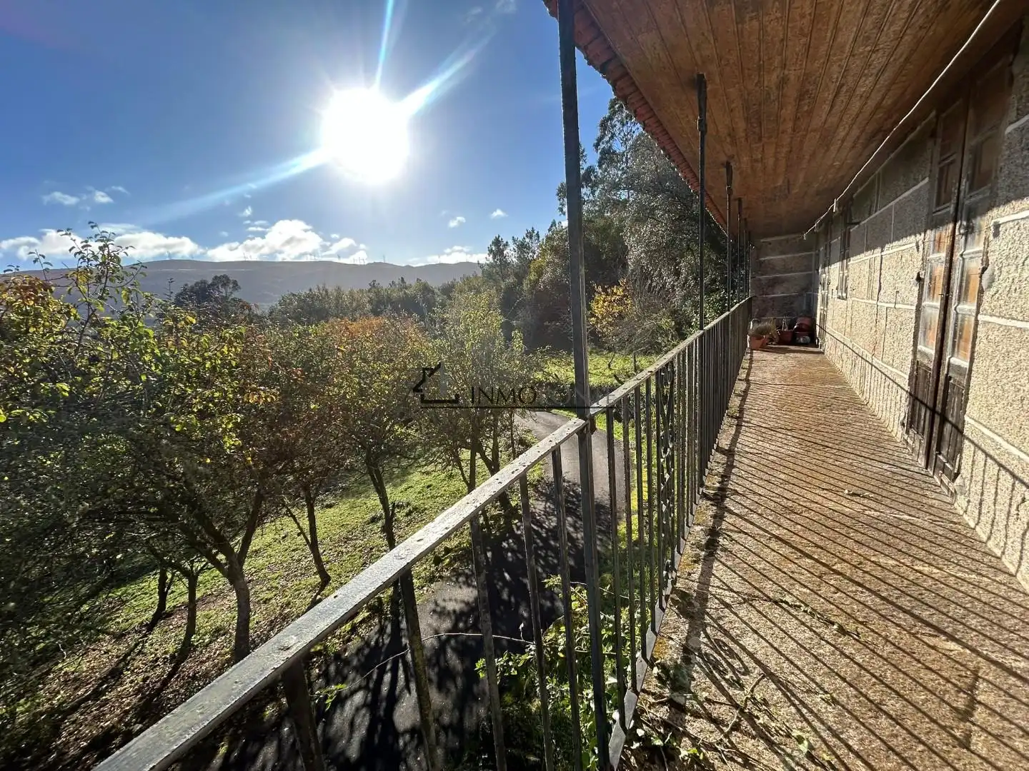 Vista exterior de Casa o xalet en venda en Cerdedo amb Jardí privat