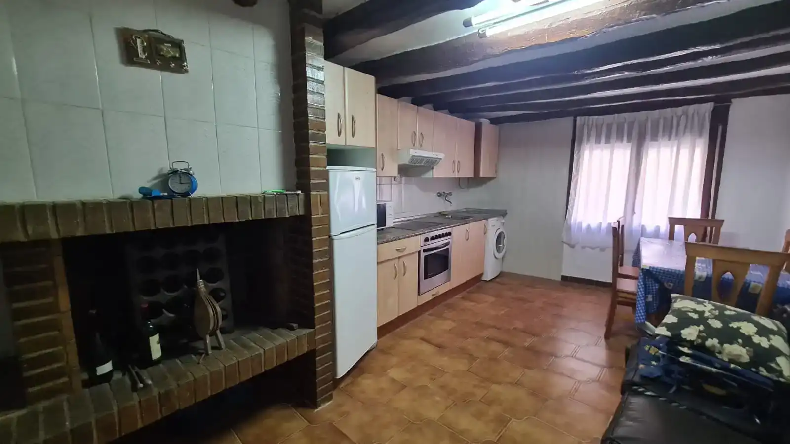 Cuina de Finca rústica en venda en Aranda de Moncayo amb Moblat