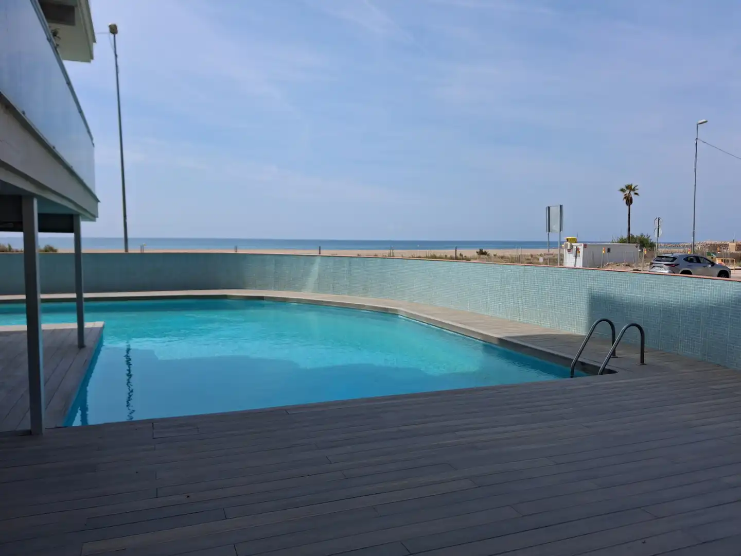 Swimming pool of Apartments for rent in Castelldefels  with Terrace, Furnished and Community pool