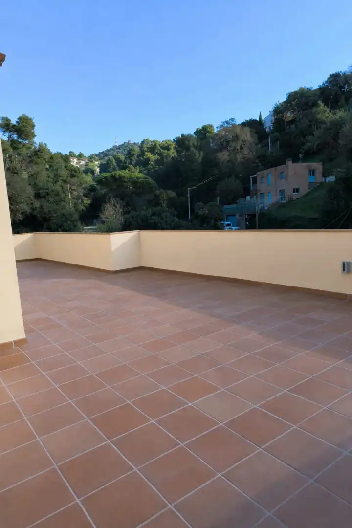Terrassa de Casa o xalet en venda en Santa Susanna amb Aire condicionat, Calefacció i Jardí privat