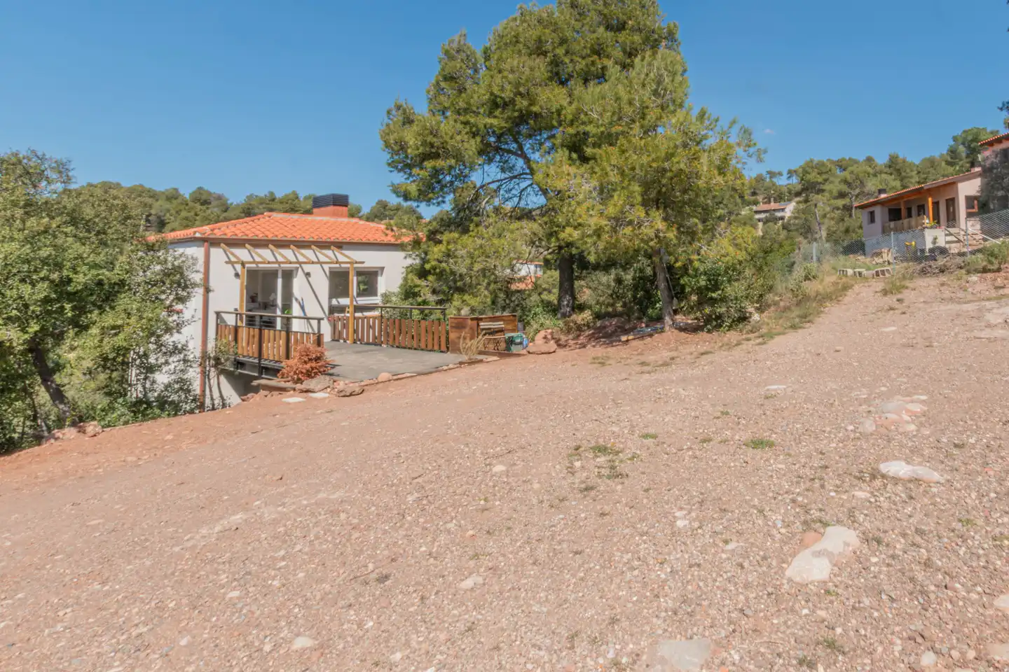 Vista exterior de Casa o xalet en venda en Vacarisses amb Calefacció, Forn i Alarma