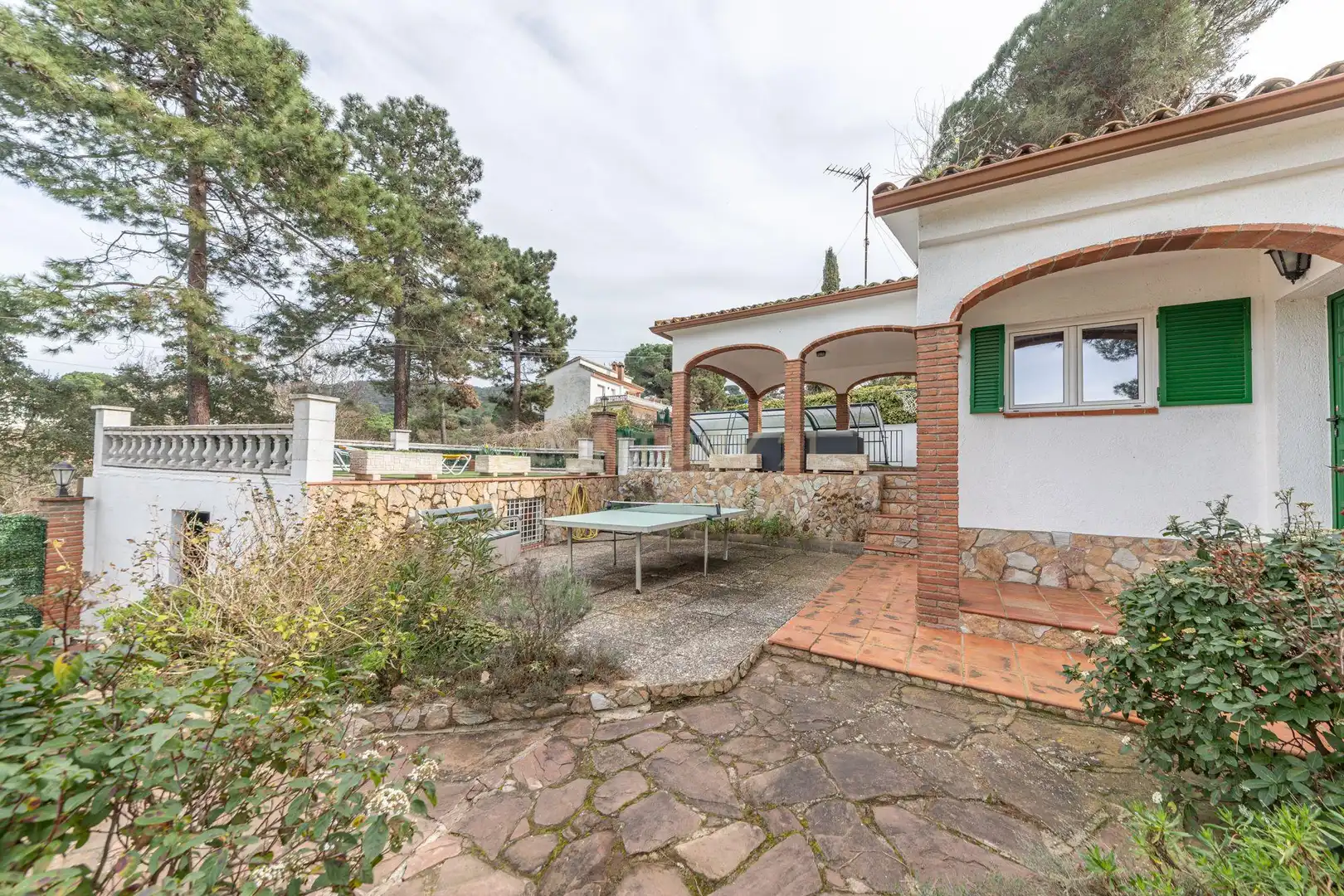 Jardí de Casa o xalet en venda en Tordera amb Jardí privat, Piscina i Alarma