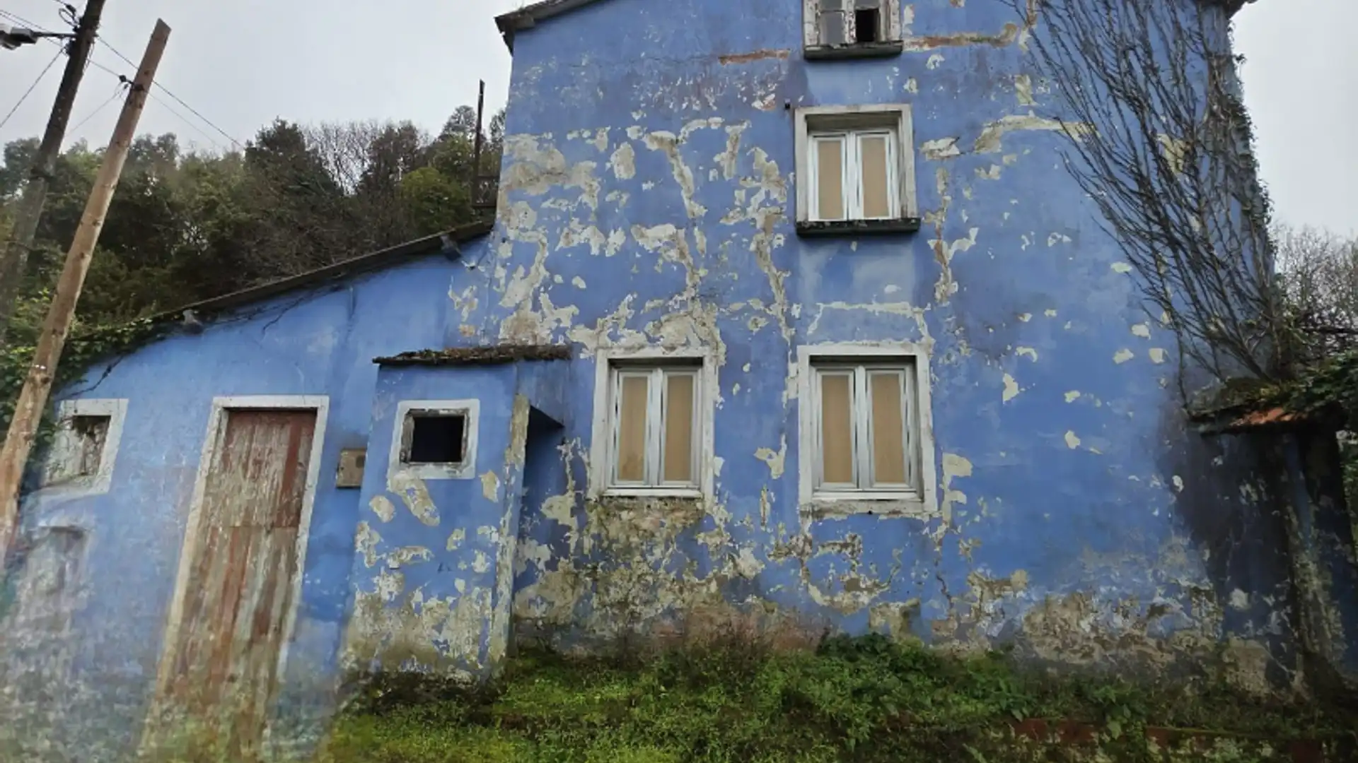 Exterior view of Single-family semi-detached for sale in Ferrol